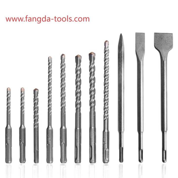 How Does the fangda-tools Hammer Drill Bit Handle Heavy Materia
